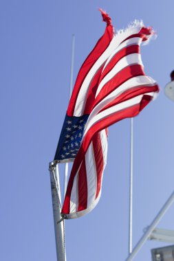 Direkte Amerikan bayrağı.