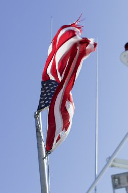 Direkte Amerikan bayrağı.