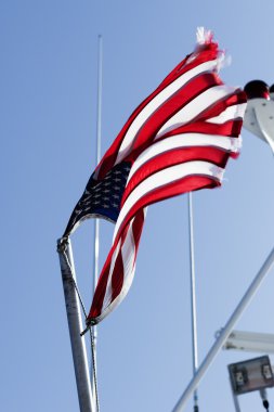 Direkte Amerikan bayrağı.