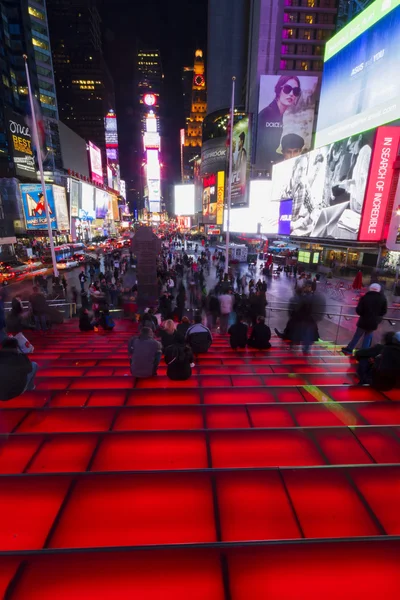 New York City at night. — Stock Photo, Image