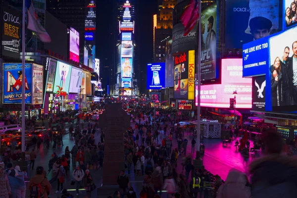 Nueva York por la noche. — Foto de Stock