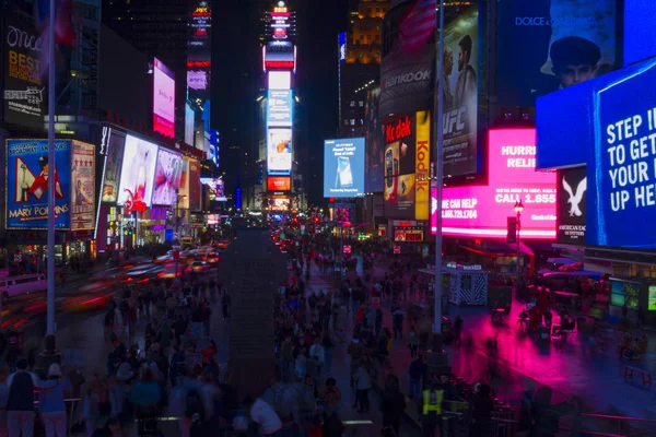 Nueva York por la noche. — Foto de Stock