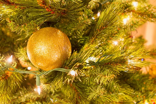 Decorations on Christmas Tree. — Stock Photo, Image