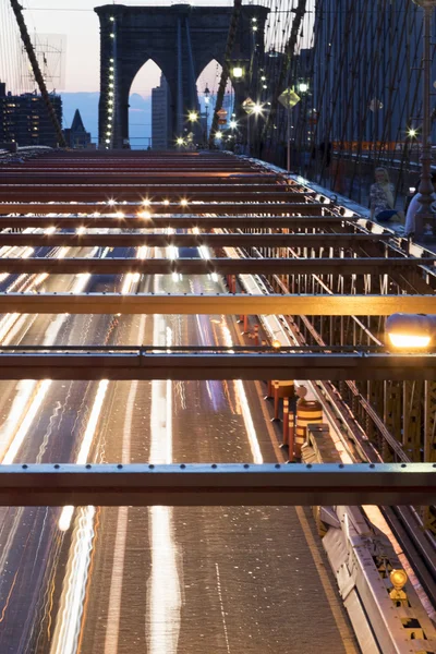 New York City at night. — Stock Photo, Image