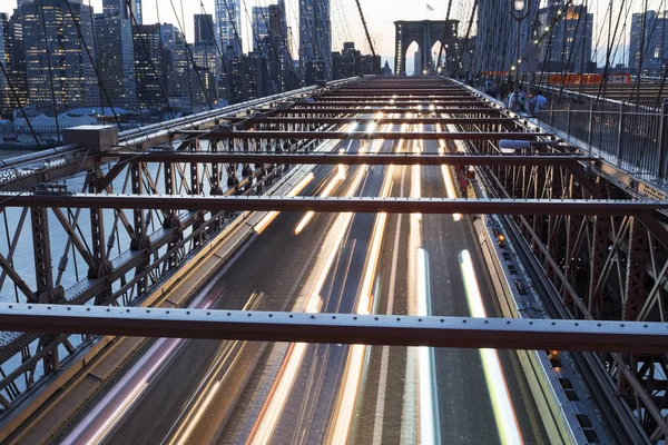 New York City at night. — Stock Photo, Image