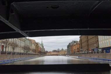 Saint Petersburg tekneden görünümünü