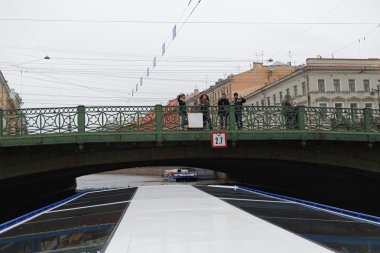 Saint Petersburg tekneden görünümünü