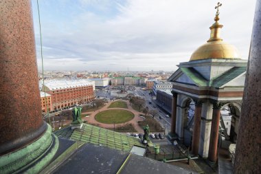 saint Petersburg havadan görünümü