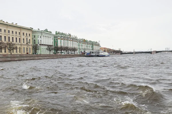 Vista desde el río Neva — Foto de Stock