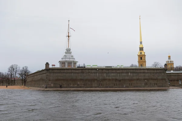 Vista desde el río Neva — Foto de Stock