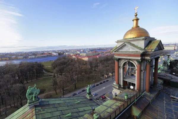 Saint Petersburg havadan görünümü — Stok fotoğraf