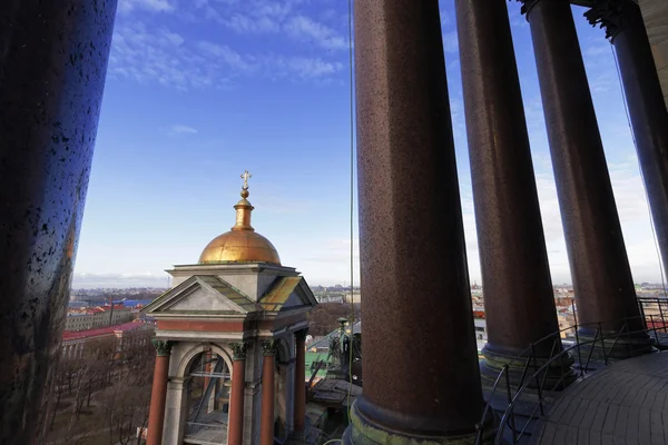 A légi felvétel a Saint Petersburg — Stock Fotó