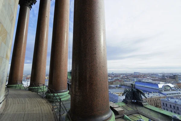 Letecký pohled na Petrohrad — Stock fotografie