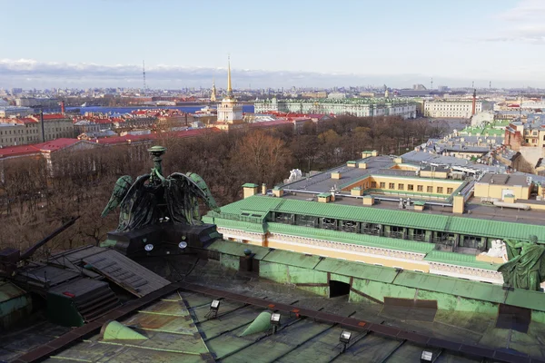 Luftaufnahme von heiligen petersburg — Stockfoto