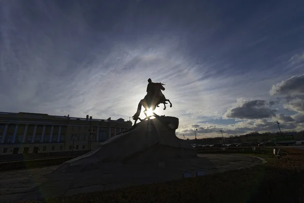 Monumento do imperador russo — Fotografia de Stock