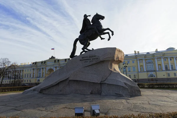 Monumento do imperador russo — Fotografia de Stock