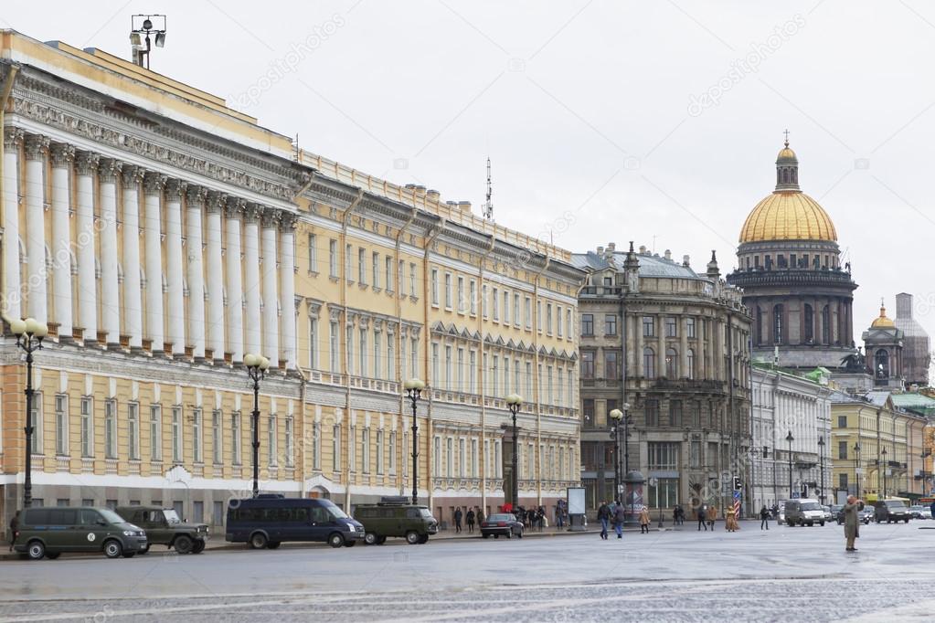 Street view of Saint Petersburg.