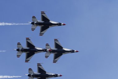 USAF Thunderbirds hava Dublörler yapmak