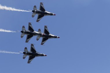 USAF Thunderbirds hava Dublörler yapmak