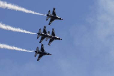 USAF Thunderbirds hava Dublörler yapmak