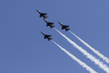 USAF Thunderbirds hava Dublörler yapmak