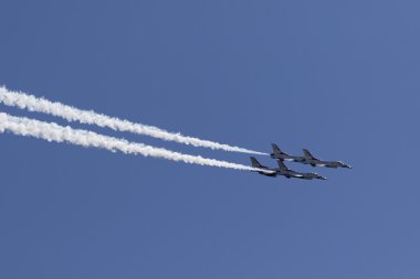 USAF Thunderbirds hava Dublörler yapmak