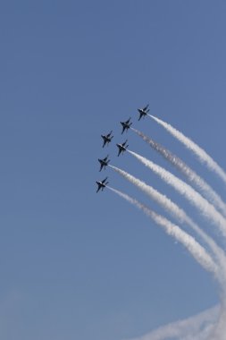 USAF Thunderbirds hava Dublörler yapmak