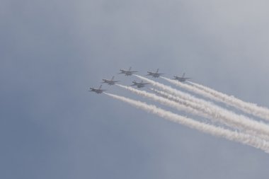 USAF Thunderbirds hava Dublörler yapmak