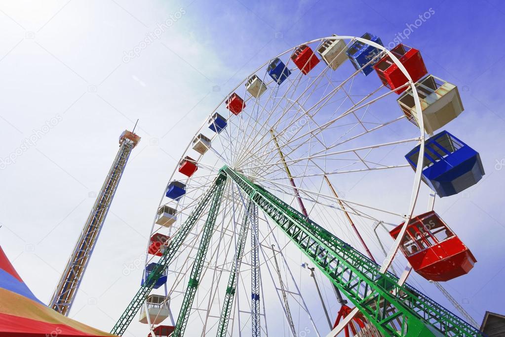 Amusement park ride.