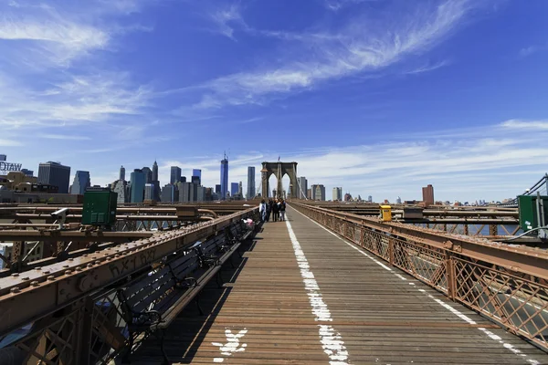 Historic Brooklyn Bridge — Stock Photo, Image
