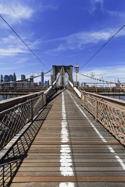 Historic Brooklyn Bridge — Stock Photo, Image