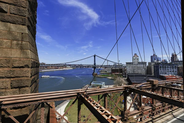 Brooklynin historiallinen silta — kuvapankkivalokuva