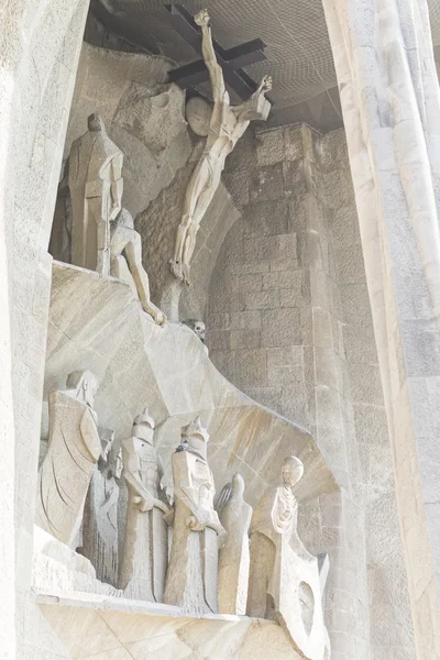 Basílica La Sagrada Familia em Barcelona — Fotografia de Stock