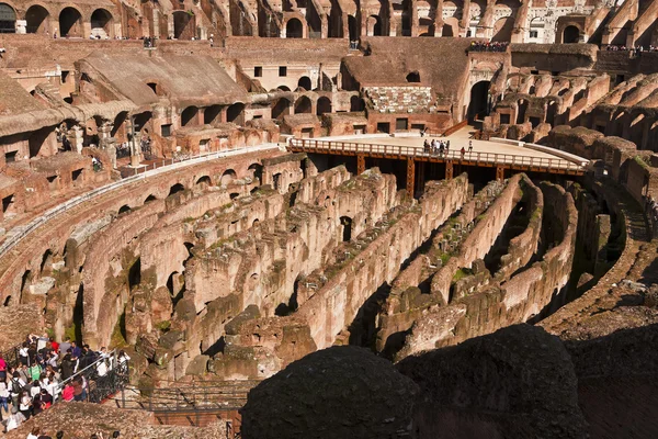 Antikke romerske Colosseum - Stock-foto