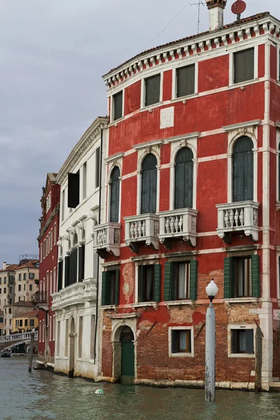 Venedik İtalya sokak sayısı — Stok fotoğraf