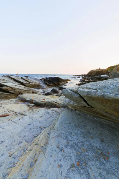 Skalisty brzeg oceanu — Zdjęcie stockowe