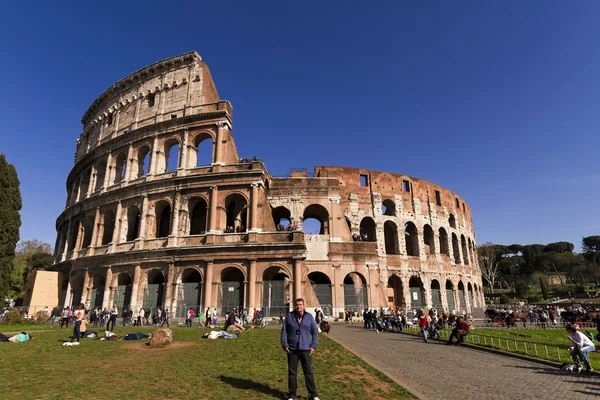 Colosseo romano antico — Foto Stock