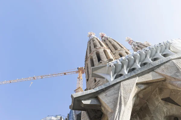 Basílica La Sagrada Familia em Barcelona — Fotografia de Stock