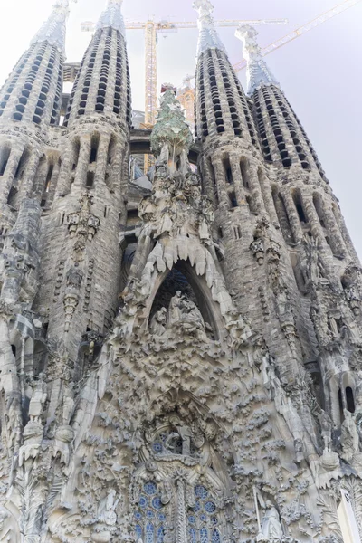 Basílica La Sagrada Familia em Barcelona — Fotografia de Stock