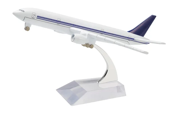 Miniature Model of Commercial Jetliner Royalty Free Stock Images