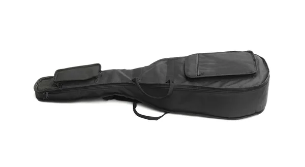 Bolsa de guitarra negra — Foto de Stock