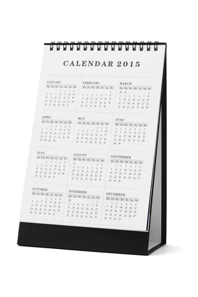 Calendario 2015 — Foto de Stock