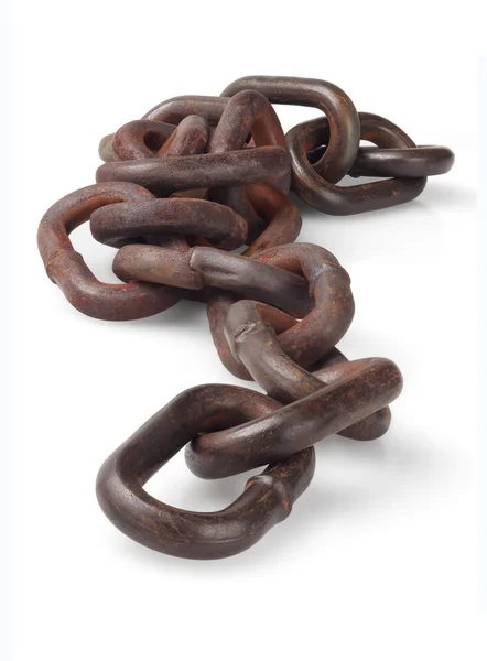 Rusty Metal Chain Stock Image