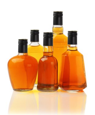 alkollü içeceklerin koleksiyonu