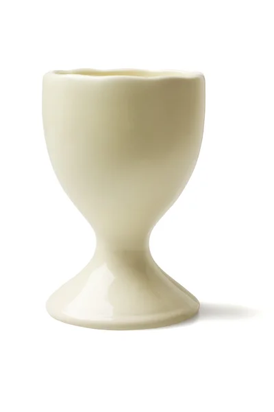 Beyaz seramik kupa — Stok fotoğraf