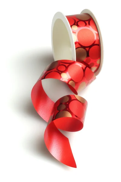 Red Decorative Ribbon — Stock Photo, Image