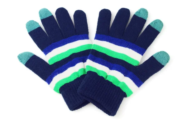 Colourful Woolen Gloves — Stock Photo, Image