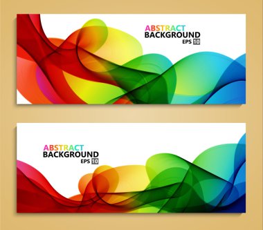 Vektör modern renkli arka