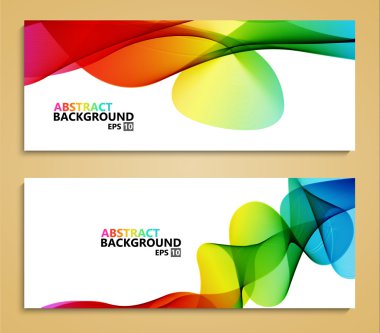 Vektör modern renkli arka