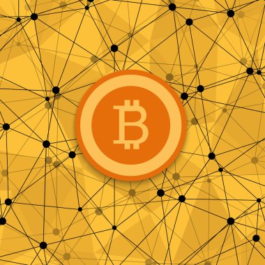 vetor modern bitcoin, yeni para kavramı